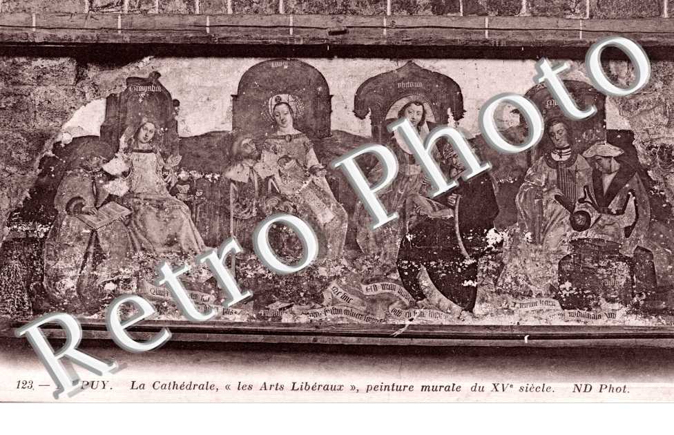 La cathedrale Les Arts liberaux Peinture murale