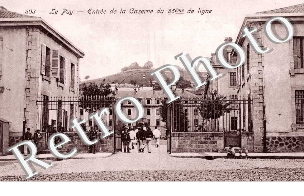 Caserne Romeuf Entree de la caserne du 86eme de ligne