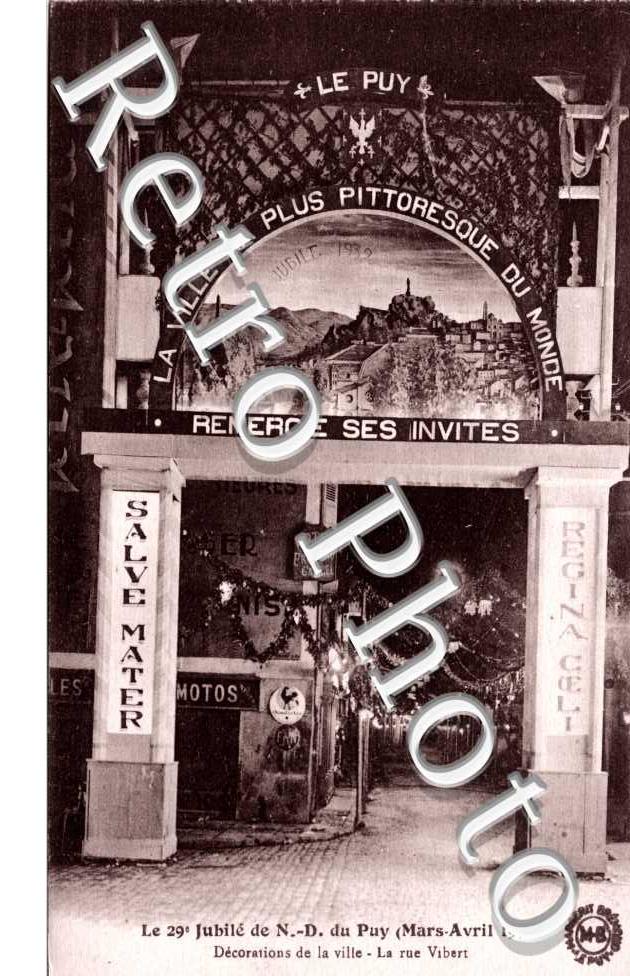 La rue Vibert le 29eme jubile mars avril 1932