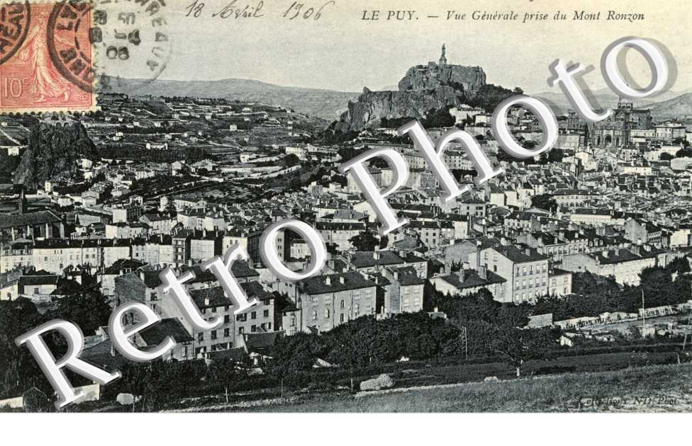 Vue generale prise du Mont Ronzon