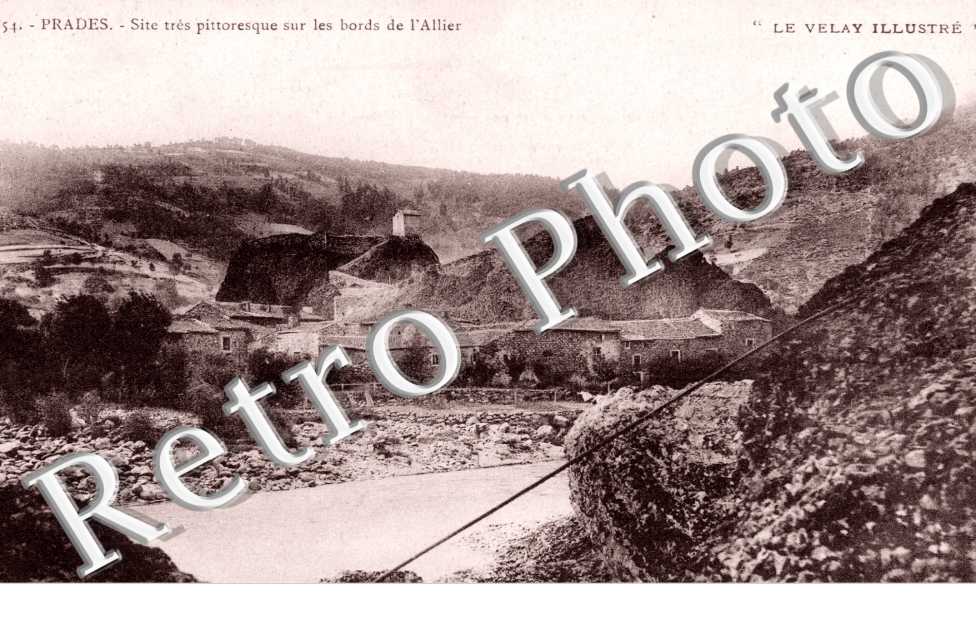 Site pittoresque sur les bords de l&#039;Allier