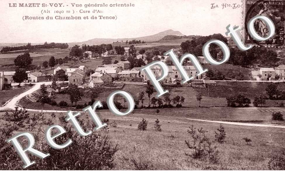 Vue Generale, Route du Chambon et de Tence