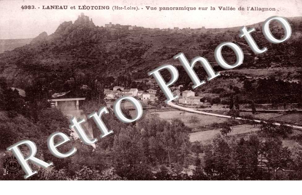 vue panoramique sur la vallee de l&#039;Allagnon