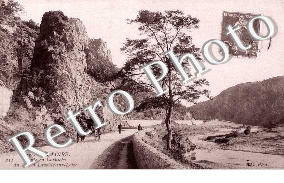 route en Corniche du Puy a Lavoute-sur-Loire