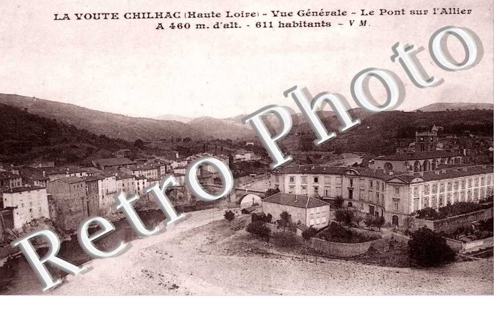 Vue Generale, le Pont sur l&#039;Allier