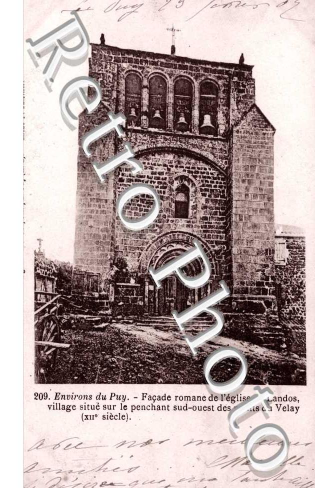 Façade Romane de l&#039;Eglise