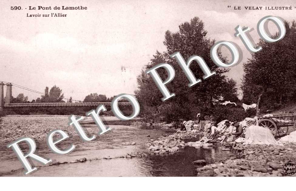 Lavoir sur l&#039;Allier