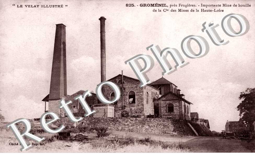 Importante Mine de houille de la compagnie des Mines de Haute-Loire