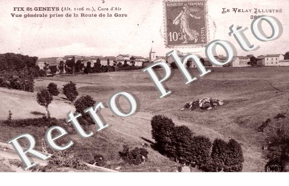 Vue Generale prise de la Route de la Gare
