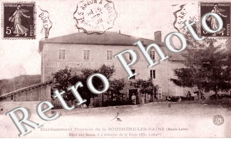 etablissement thermal de la Souchere-les-Bains