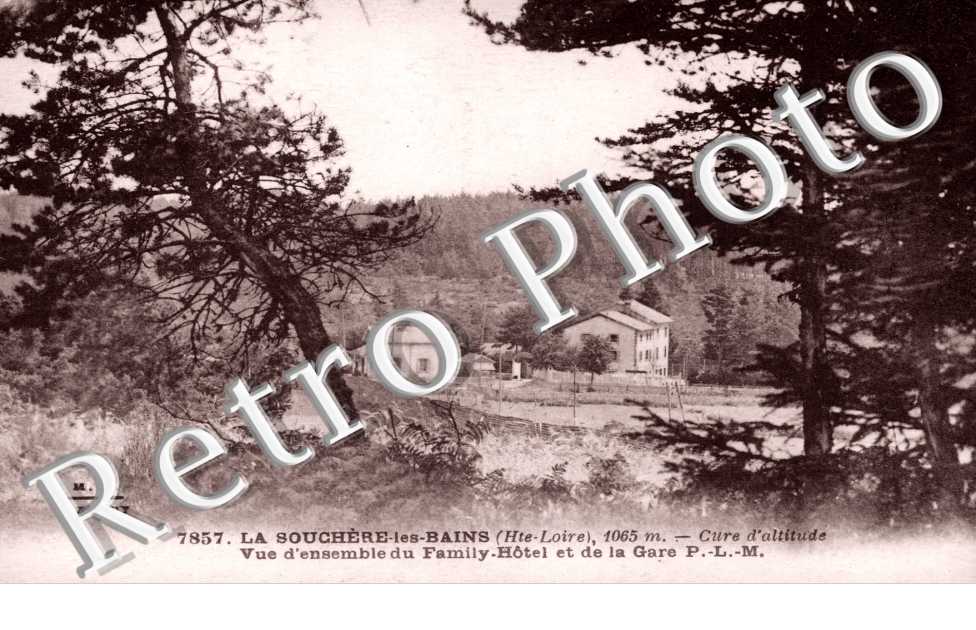 la Souchere-les-Bains, Vue d&#039;ensemble du Family-Hotel
