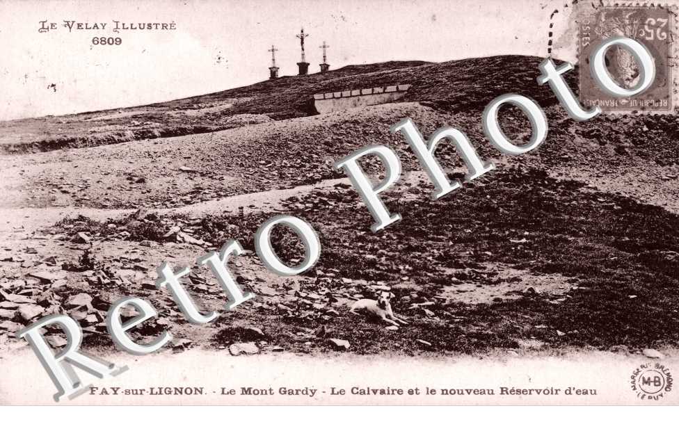 Le Mont Gardy - le calvaire et nouveau reservoir d&#039;eau