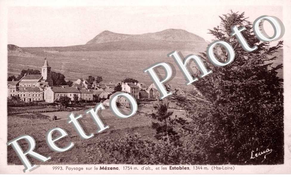 Paysage sur le Mezenc et les Estables