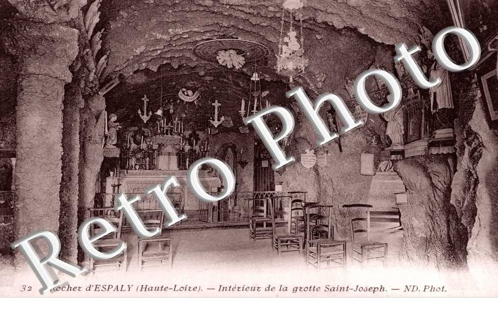 interieur de la grotte de Saint Joseph