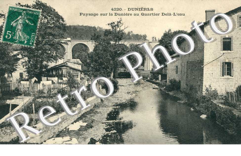 Paysage sur la Duniere au Quartier Dela-l'Eau
