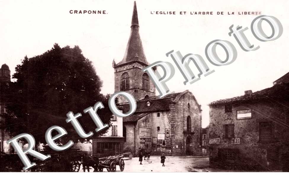 l'Eglise et l'Arbre de la Liberte