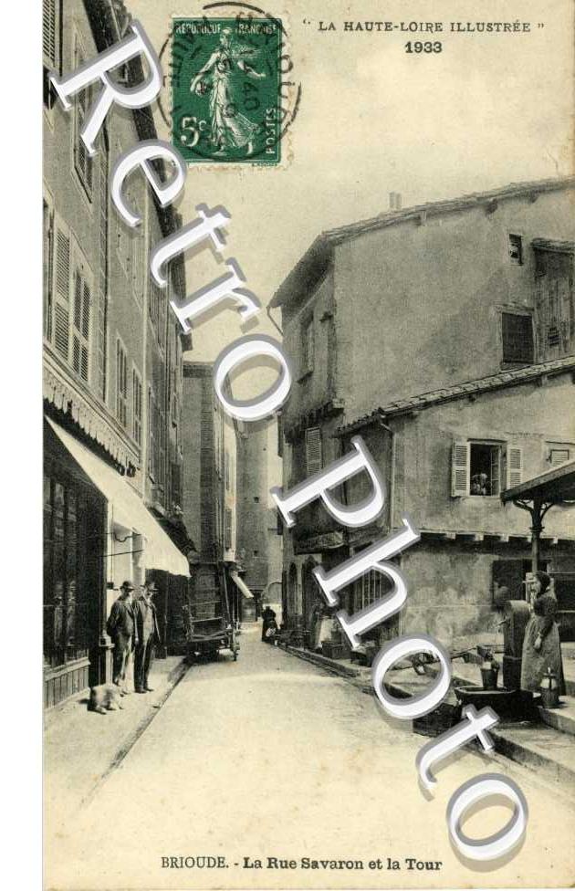la rue savaron et la tour