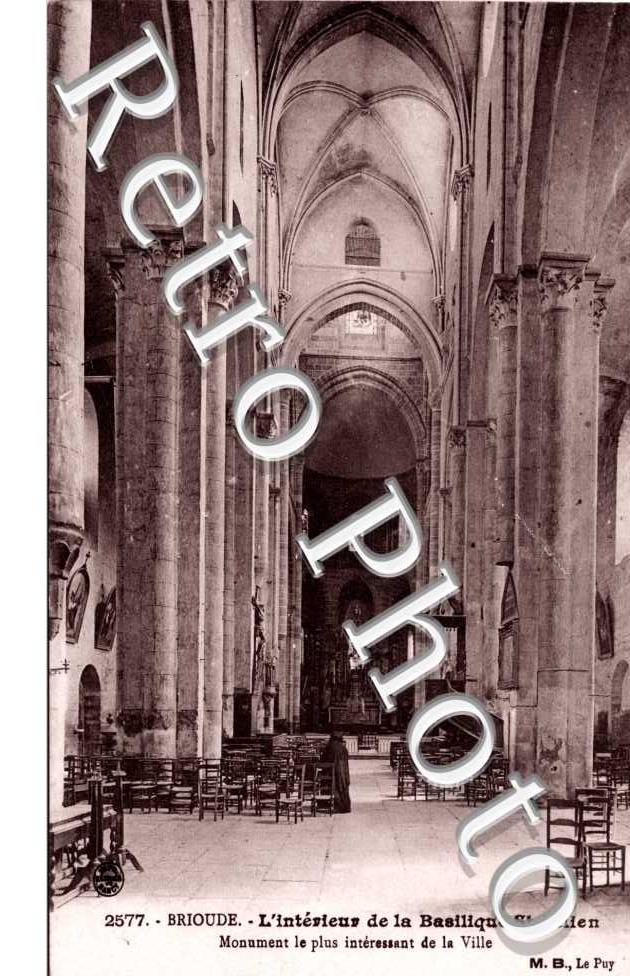 Interieur de la basilique saint Julien