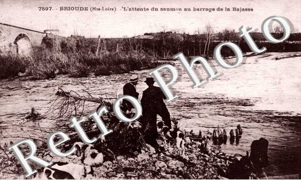 l'Attente du saumon au barrage de la Bajasse