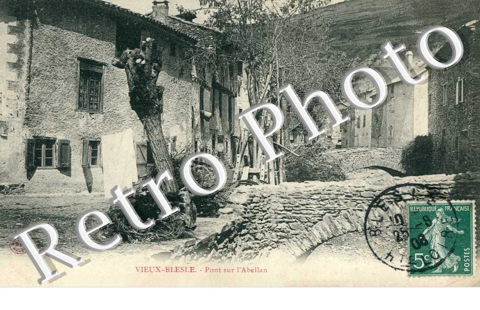 Pont sur l'Abellan, Vieux-Blesle