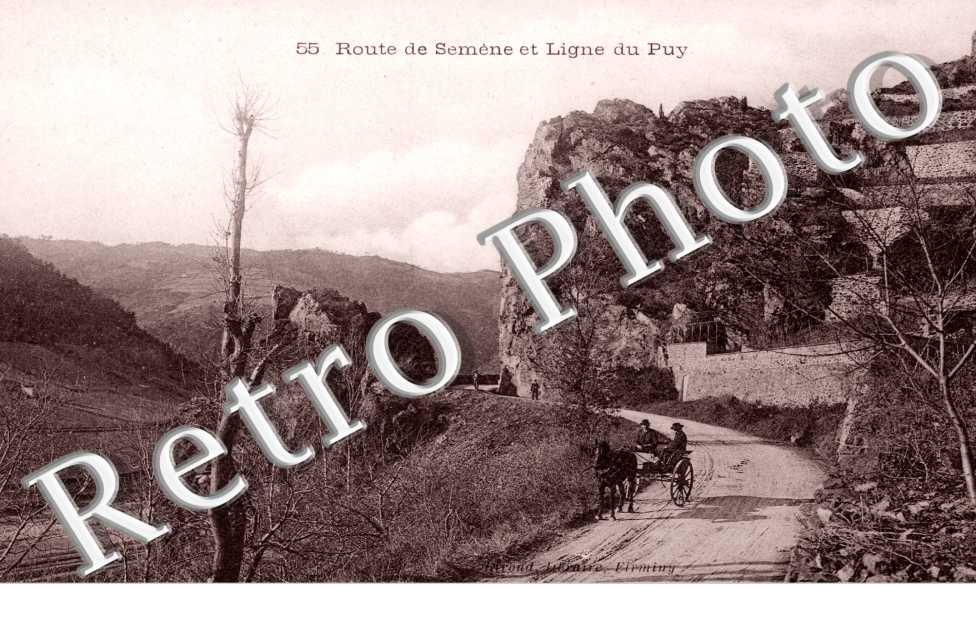 Route de Semene et ligne du Puy