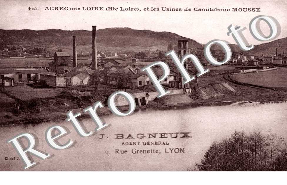 et les usines de caoutchouc Mousse