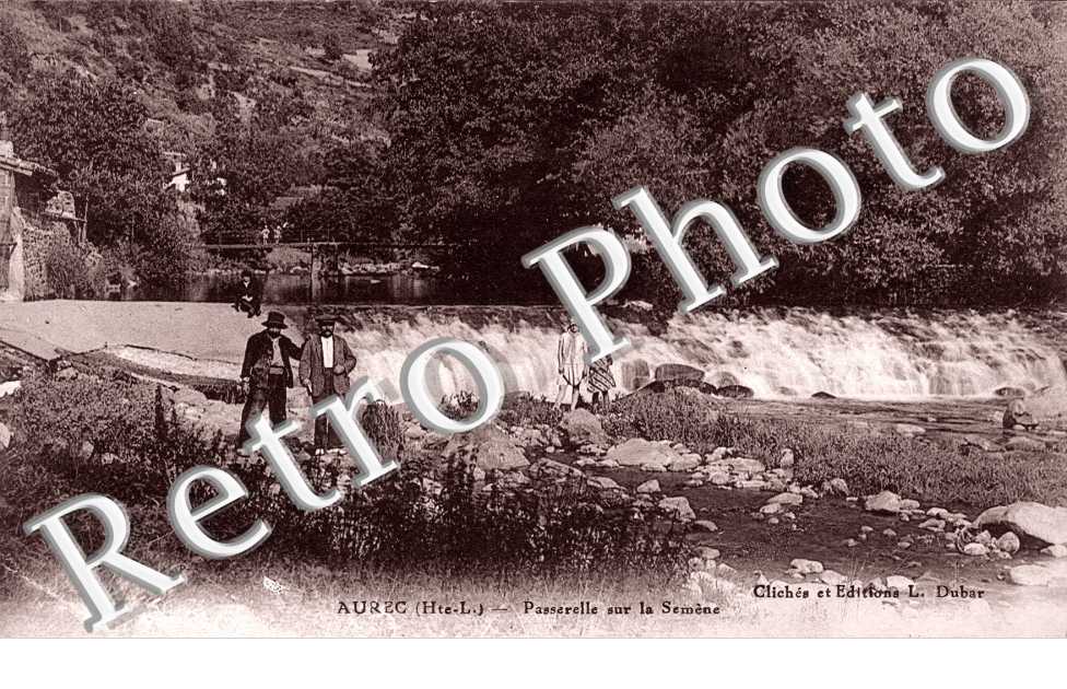 passerelle sur la Semene