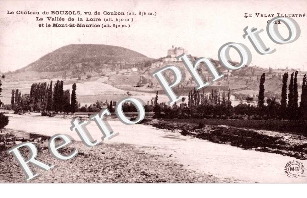 le chateau de bouzols et mont saint maurice