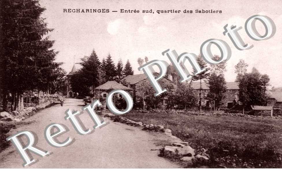 Recharinges, Quartier des Sabotiers