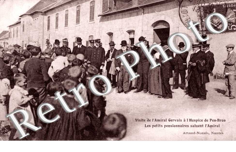 Visite de l&#039;Amiral Gervais a l&#039;Hospice