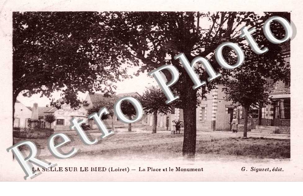 la place et le monument