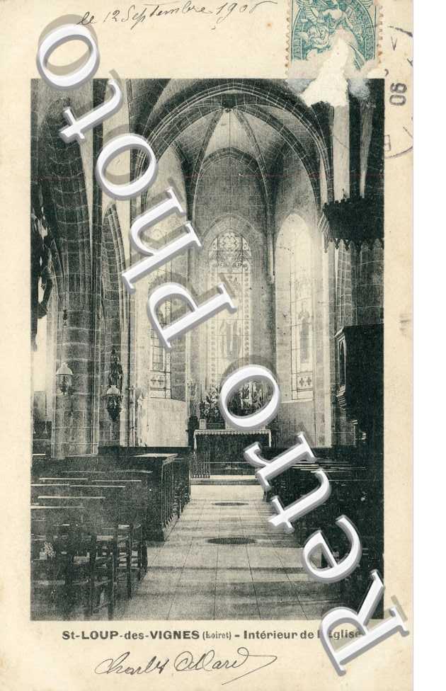 Intérieur de l&#039;Eglise