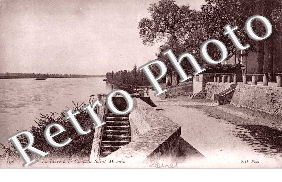 la Loire a la chapelle Saint Mesmin