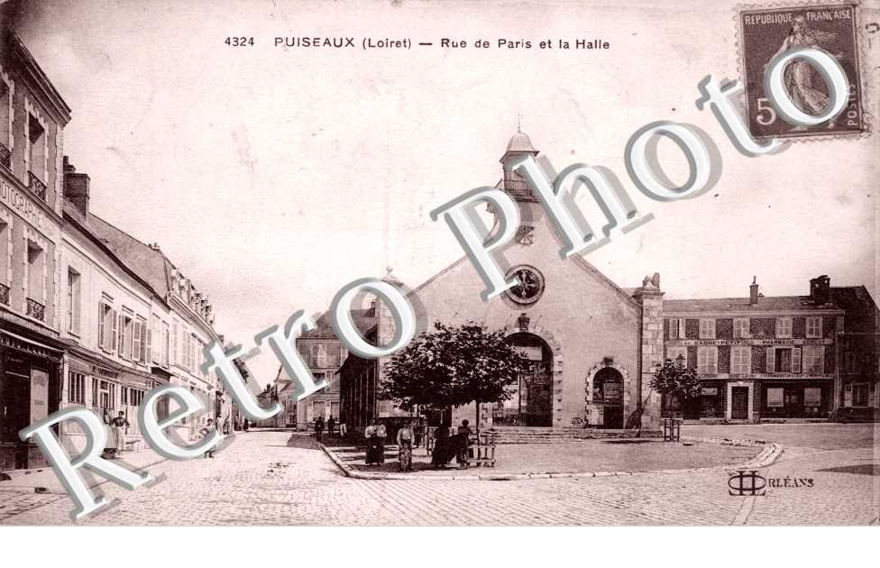 rue de Paris et la Halle