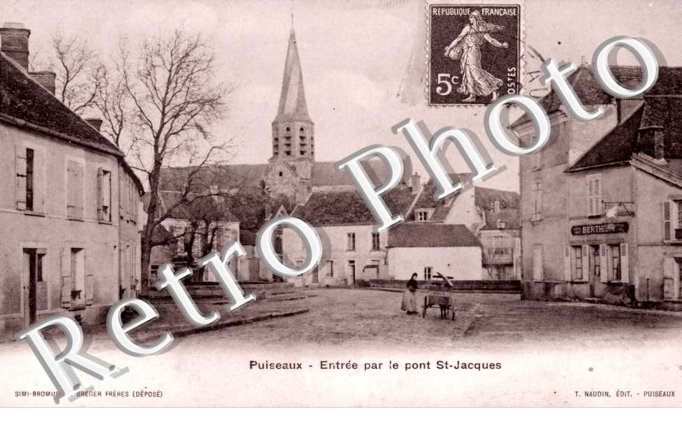 Entree par le Pont Saint Jacques