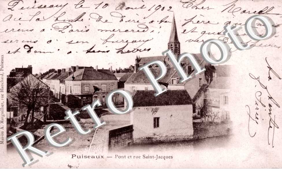 Pont et Rue Saint Jacques