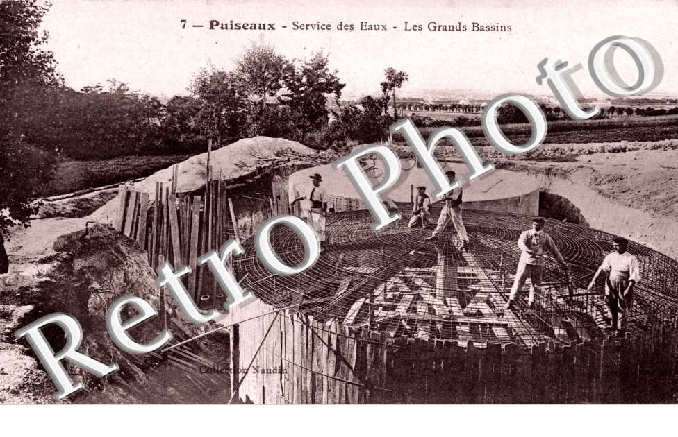 service des eaux, les grands bassins