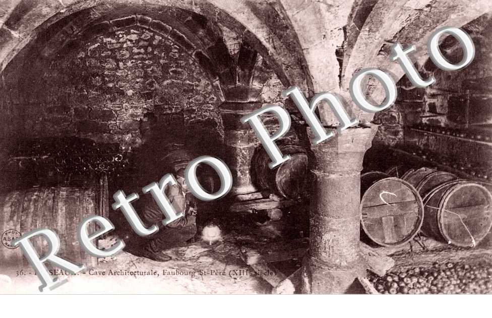 caves architecturale, faubourg st pere (XIIe siecle)