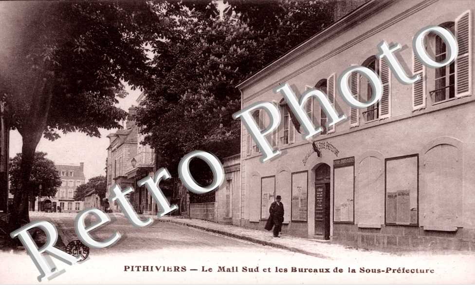 Le Mail Sud et les Bureaux de la Sous Prefecture