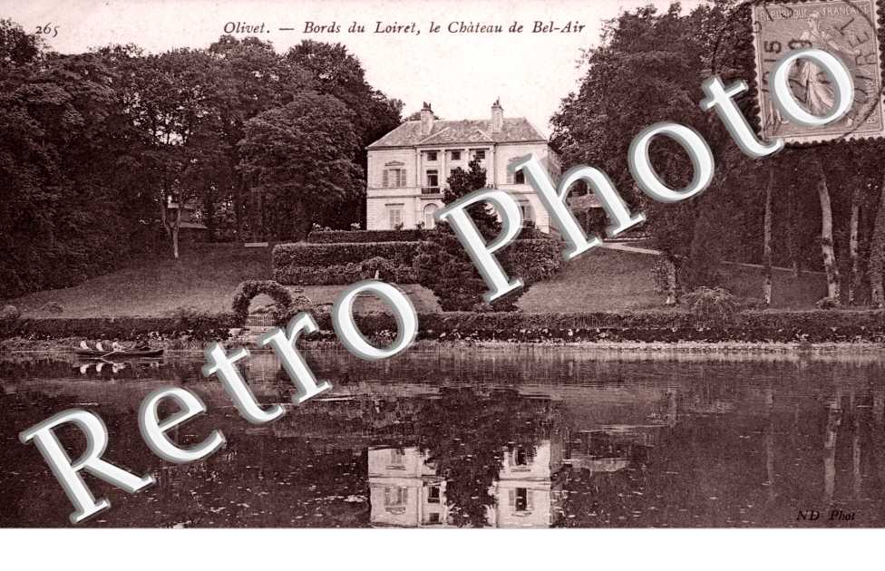 Les Bords du Loiret, le Chateau de Bel Air