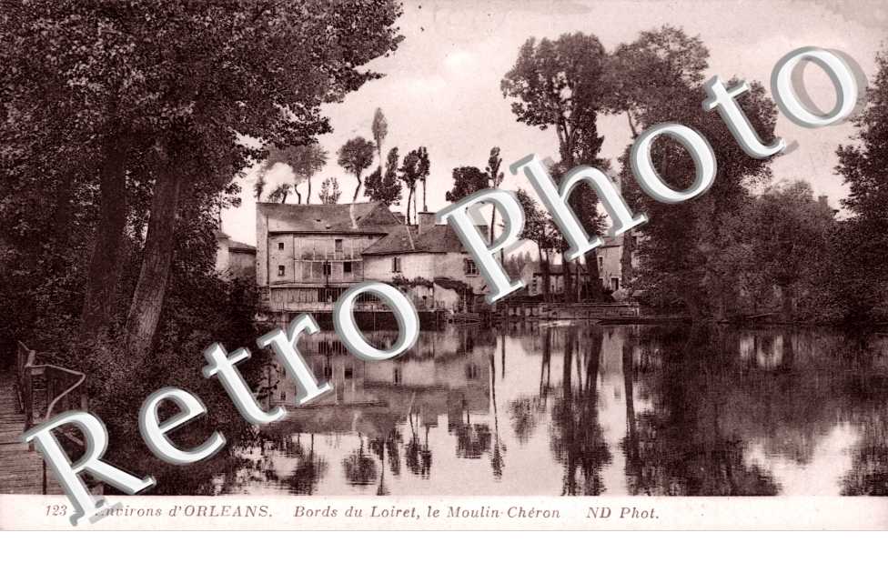 Bords du Loiret, le Moulin Cheron