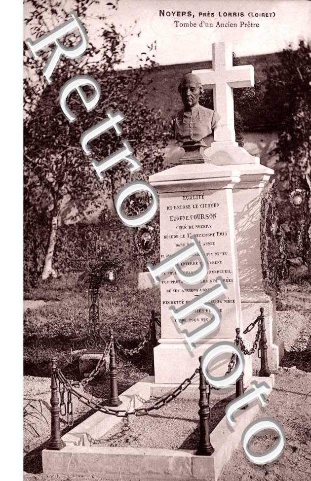 tombe d&#039;un ancien pretre