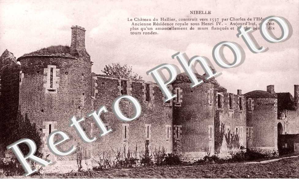 Chateau du Hallier construit vers 1537 par Charles de l&#039;Hôpital