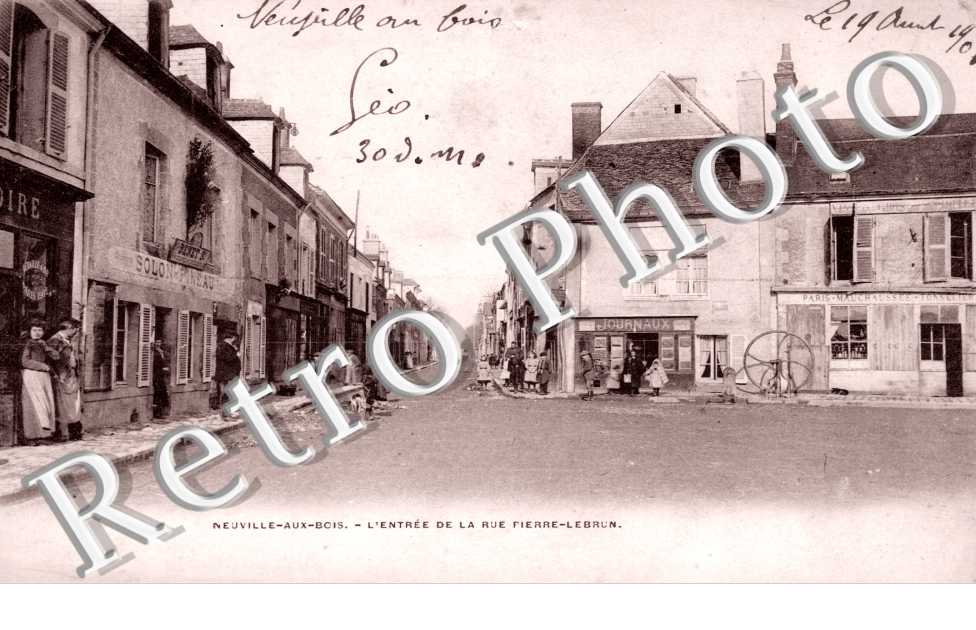 l&#039;entree de la rue Pierre Lebrun