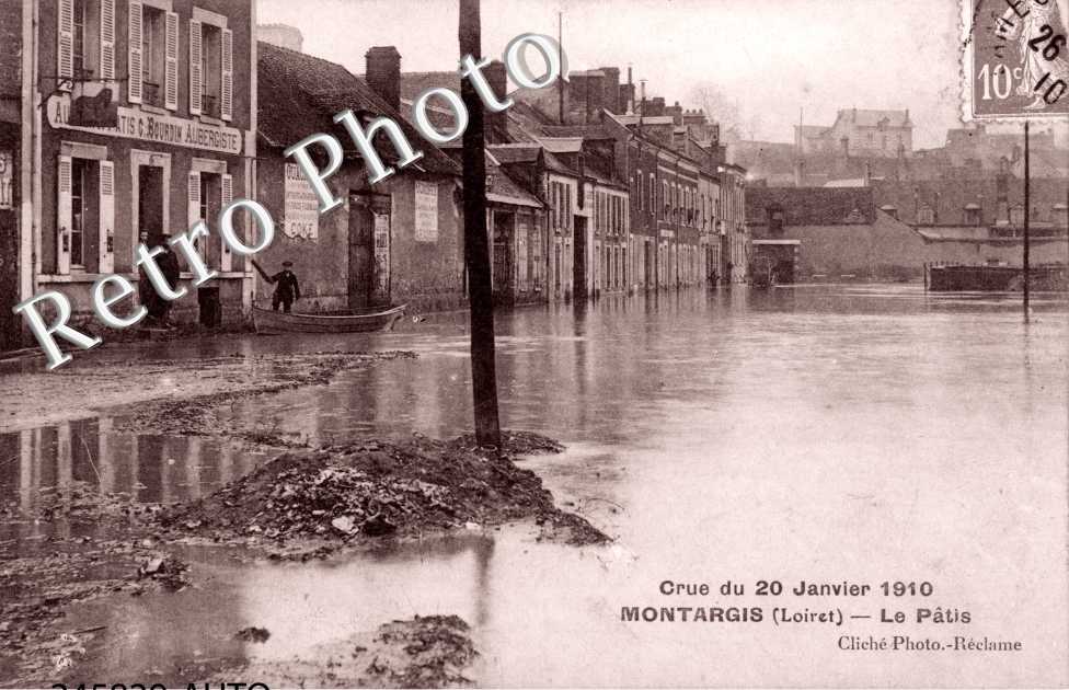 Crue du 20 janvier 1910, le Patis