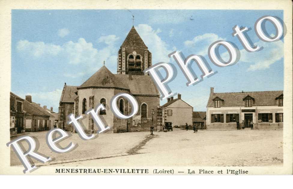 la place et l&#039;eglise