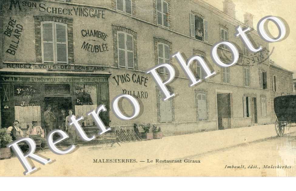 le restaurant Giraux (toilee couleur)