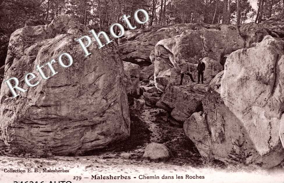 Chemin dans les Roches