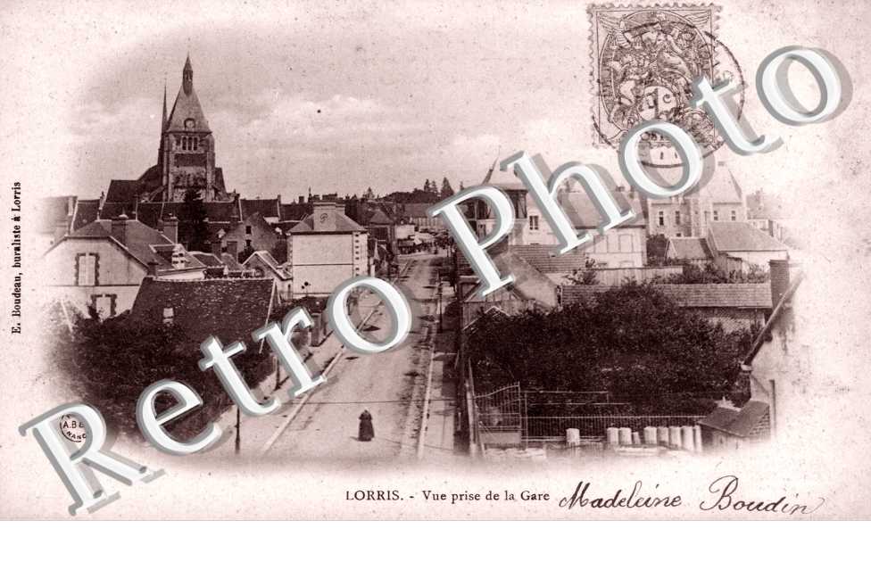 Vue prise de la gare
