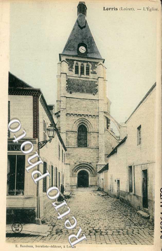 l&#039;eglise - carte couleur